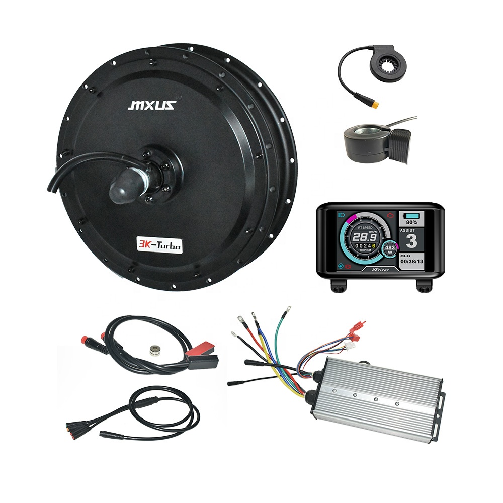 Electric Motorcycle Conversion Kit 72V - MXUS Elektrikli Bisiklet 135mm Motosiklet 72V