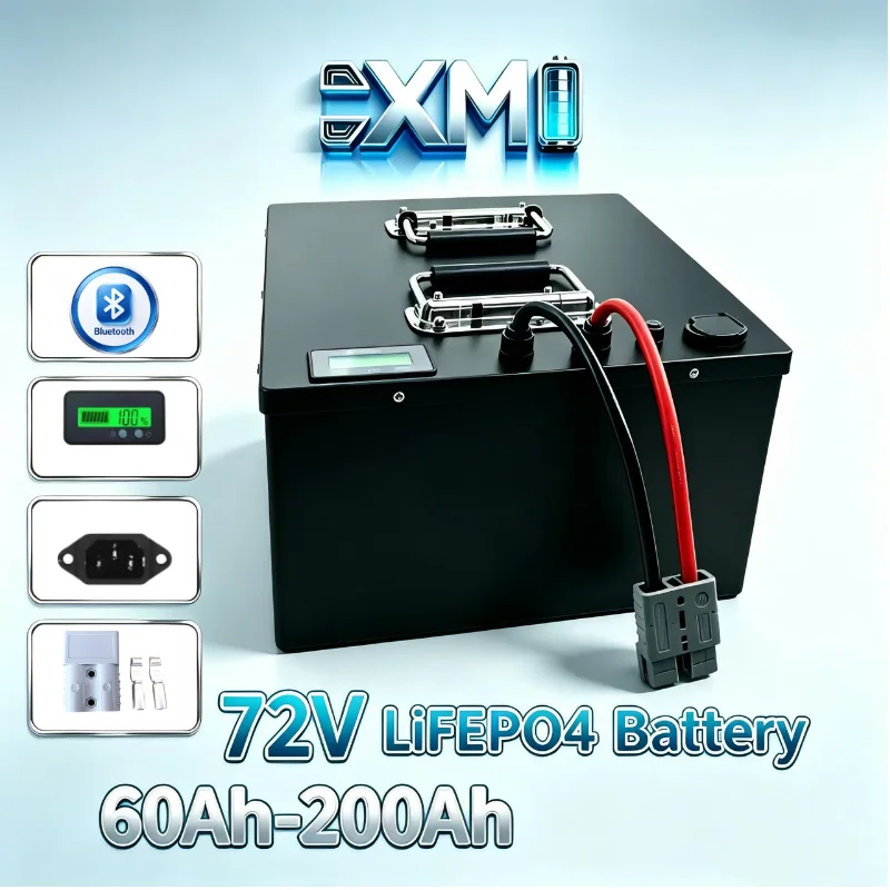 72V 60Ah Lifepo4 Battery Pack - 24S 72V Lityum Demir Fosfat Batarya