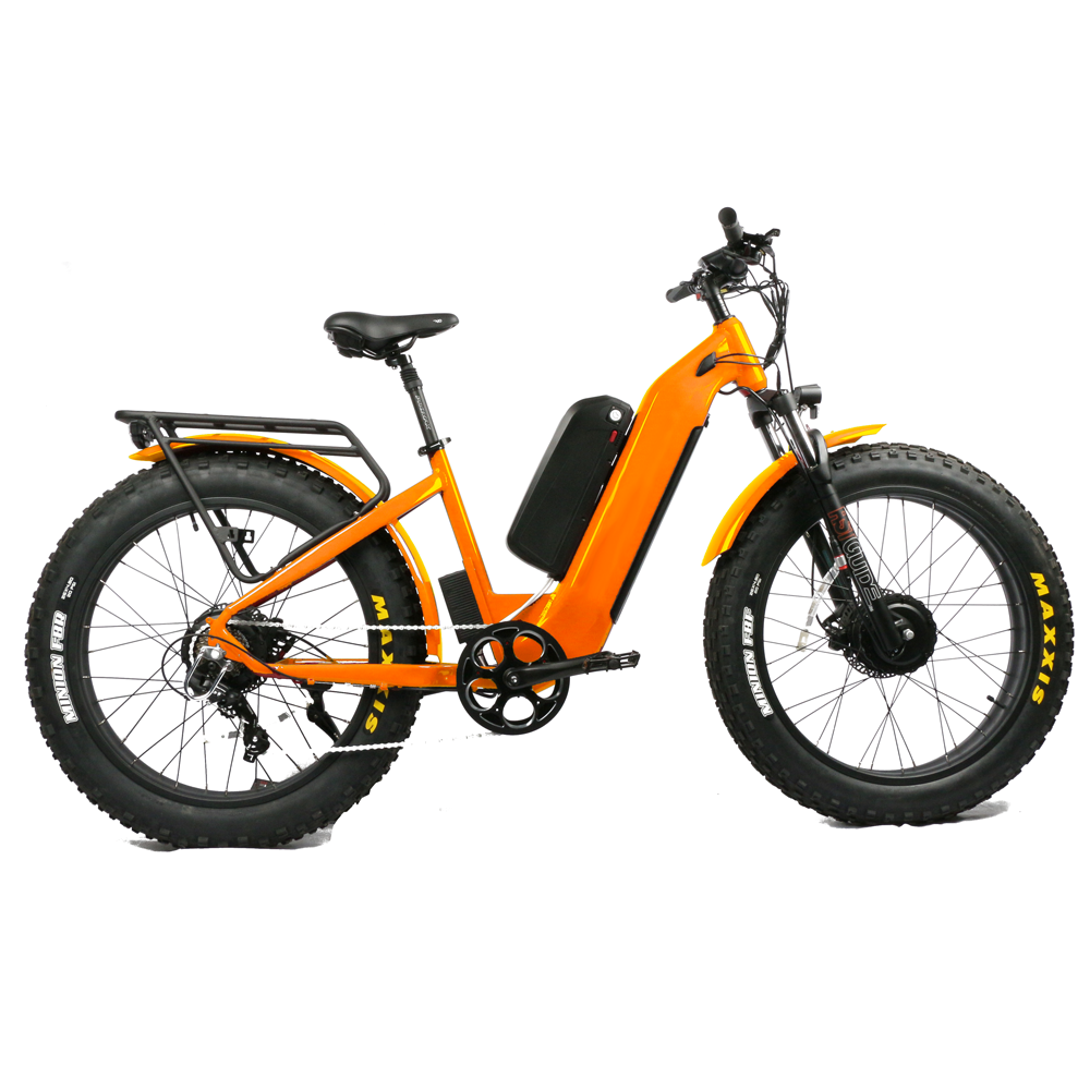 Dual Motor Electric Motorcycle Frame - Ucuz Fiyatlı Bisiklet İçinde Hidrolik Ön