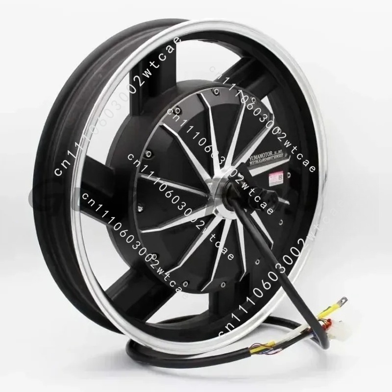 Electric Motorcycle Conversion Kit 72V - 17 inç 3000w 72v motosiklet elektrik