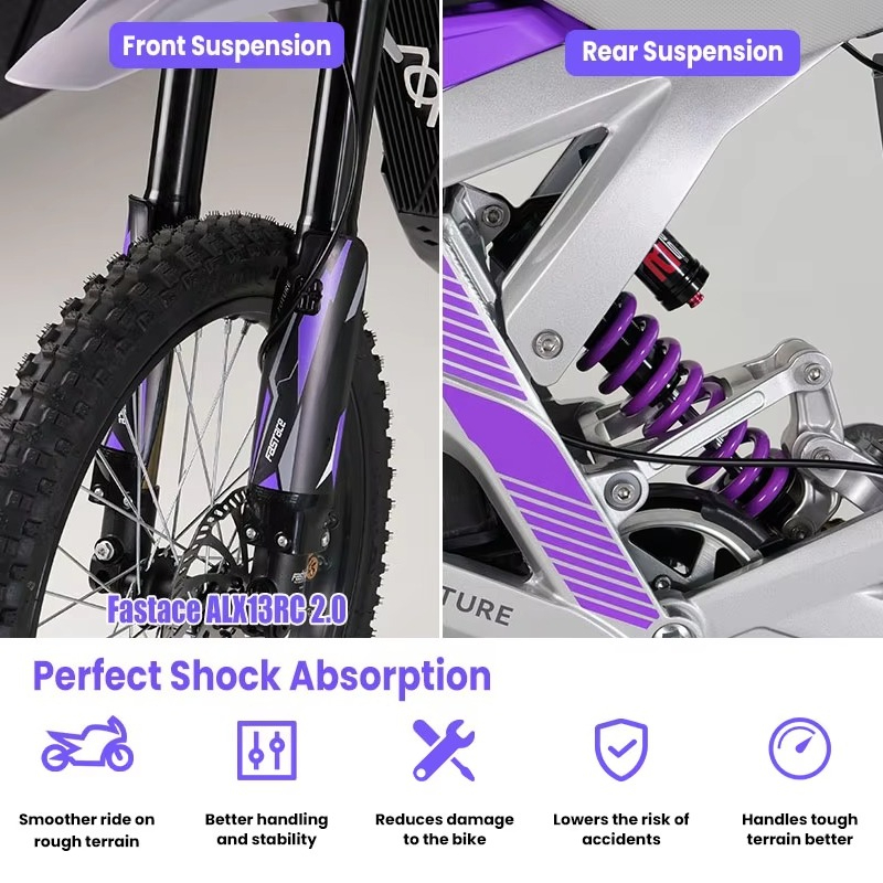 SXLL 79 Bisiklet 72V 35Ah Elek - 72V 12000W Electric Dirt Bike incelemesi ve fiyatı