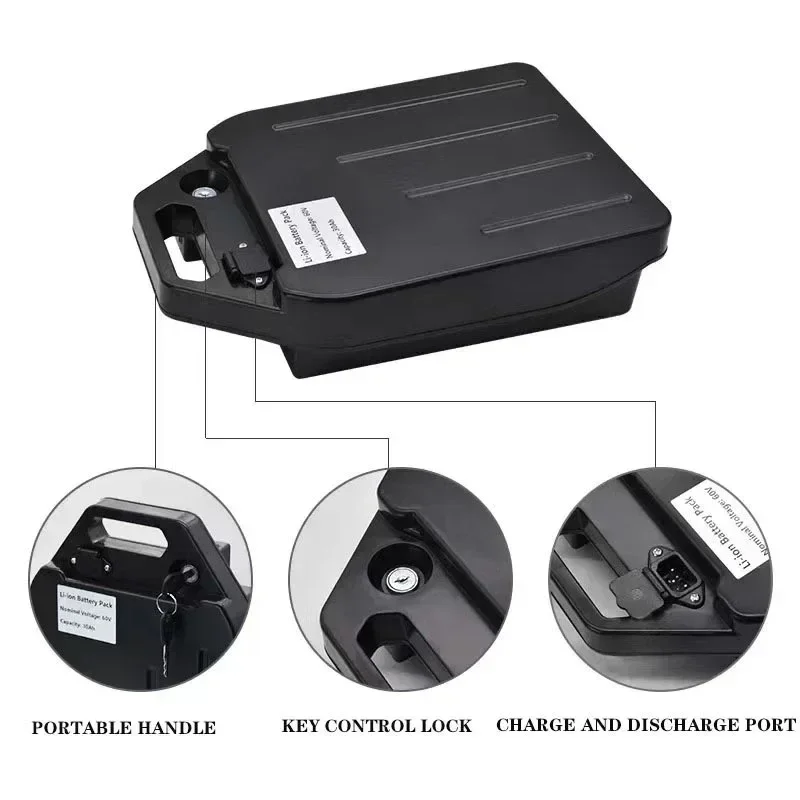 60V 20Ah-40AH2000W Elektrikli  - 60V 30Ah Electric Scooter Battery incelemesi ve fiyatı