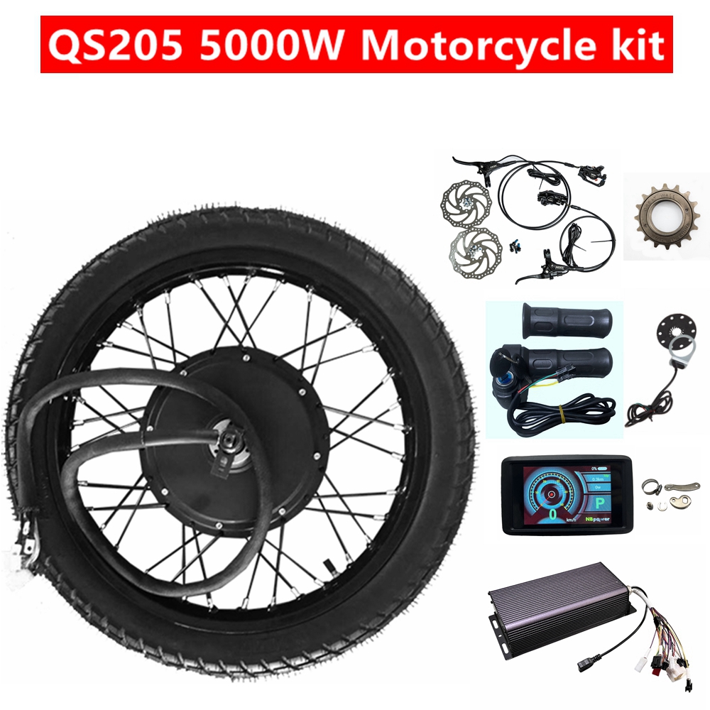 NBpower QS205 50H V3 72v 5000W - Electric Motorcycle Conversion Kit 72V incelemesi ve fiyatı
