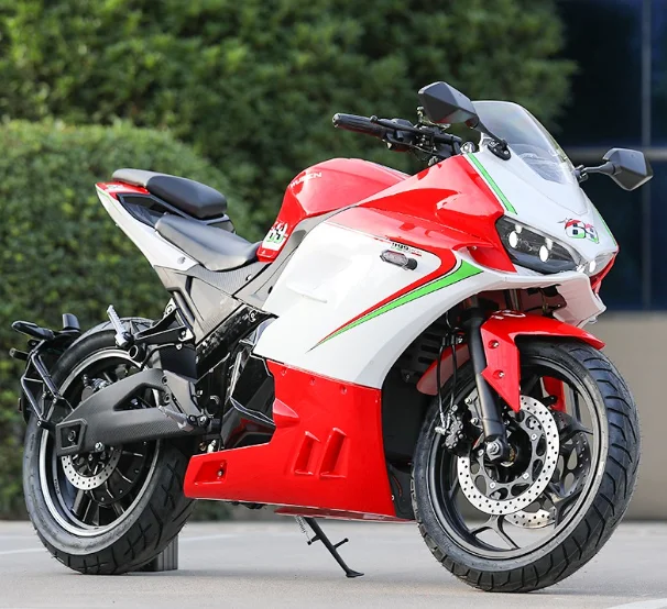 En yeni enerji yüksek hızlı da - 72V 5000W Electric Motorcycle incelemesi ve fiyatı