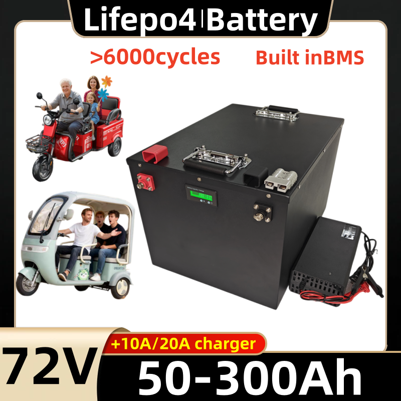 72V 50Ah 60Ah 100Ah 150Ah 200A - 72V 60Ah Lifepo4 Battery Pack incelemesi ve fiyatı