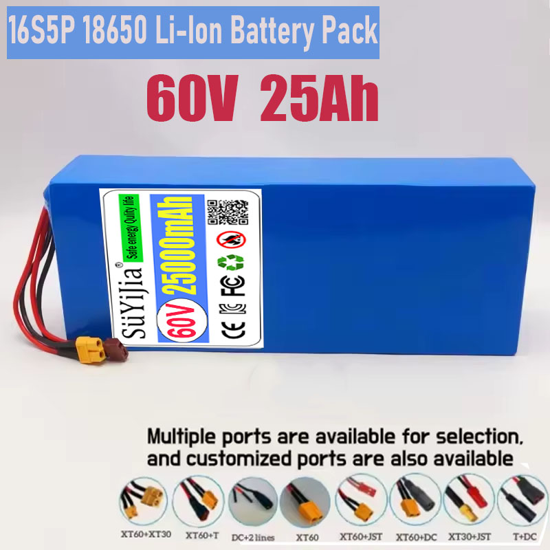 16S5P 60V Pil 25AH 18650 Motos - 60V 30Ah Electric Scooter Battery incelemesi ve fiyatı