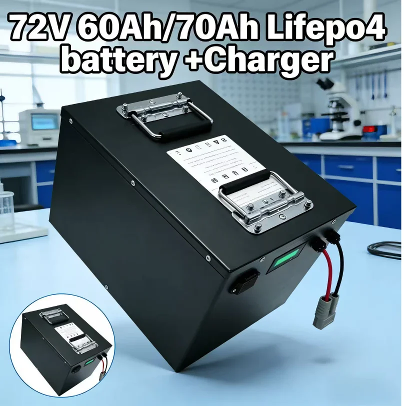 Ağır Hizmet Tipi 72V LiFePO4 P - 72V 60Ah Lifepo4 Battery Pack incelemesi ve fiyatı