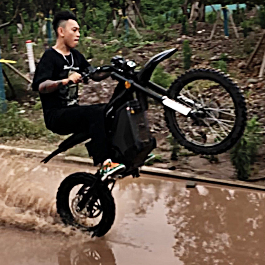 STLF Yarış Seviyesi Caofen F8  - 72V 12000W Electric Dirt Bike incelemesi ve fiyatı