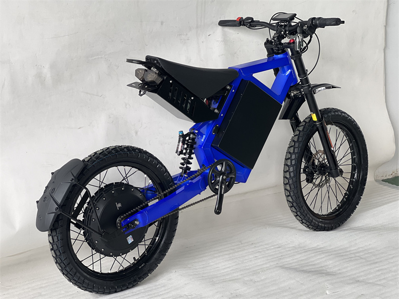 Yüksek Güçlü CS20 72V Arazi Ti - 8000W Stealth Bomber Ebike incelemesi ve fiyatı