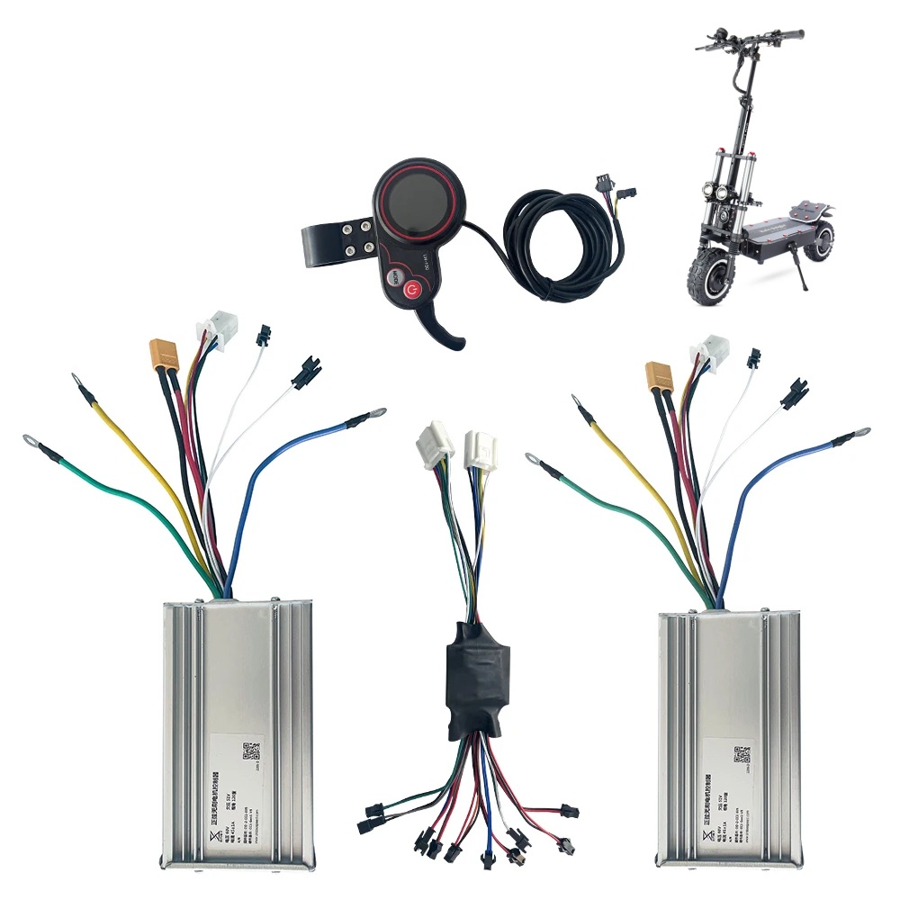 YunLi 60V 45A 50A 5600W 6000W  - 60V 5600W Dual Motor Electric Scooter incelemesi ve fiyatı
