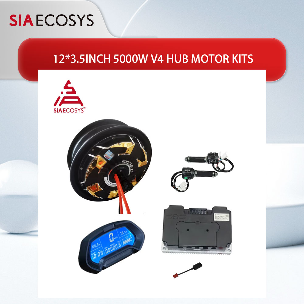 QS Motor 12*3.5 inç 5000W V4 7 - 72V 5000W Electric Motorcycle incelemesi ve fiyatı