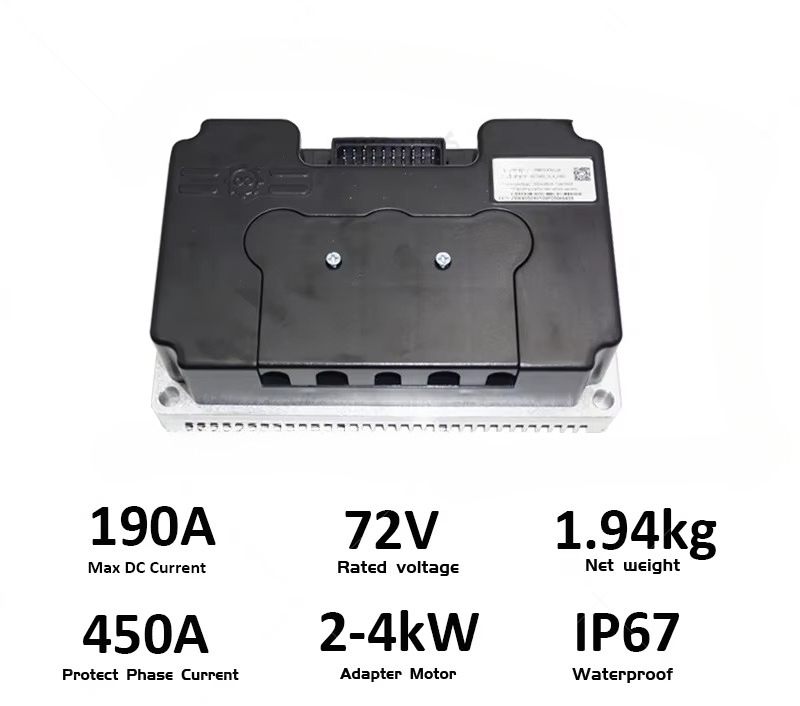 QSMOTOR 205 3000W V3 Fırçasız  - Electric Motorcycle Conversion Kit 72V incelemesi ve fiyatı