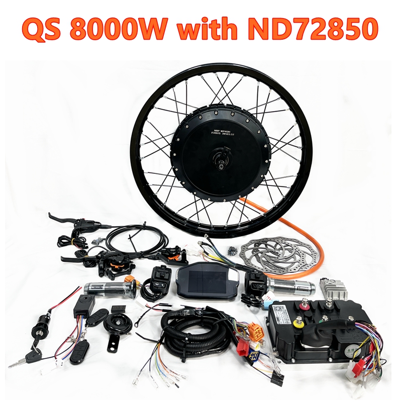 QS273 40H V3 Peak 8000W 150mm  - Qs273 Hub Motor 8000W 72V incelemesi ve fiyatı