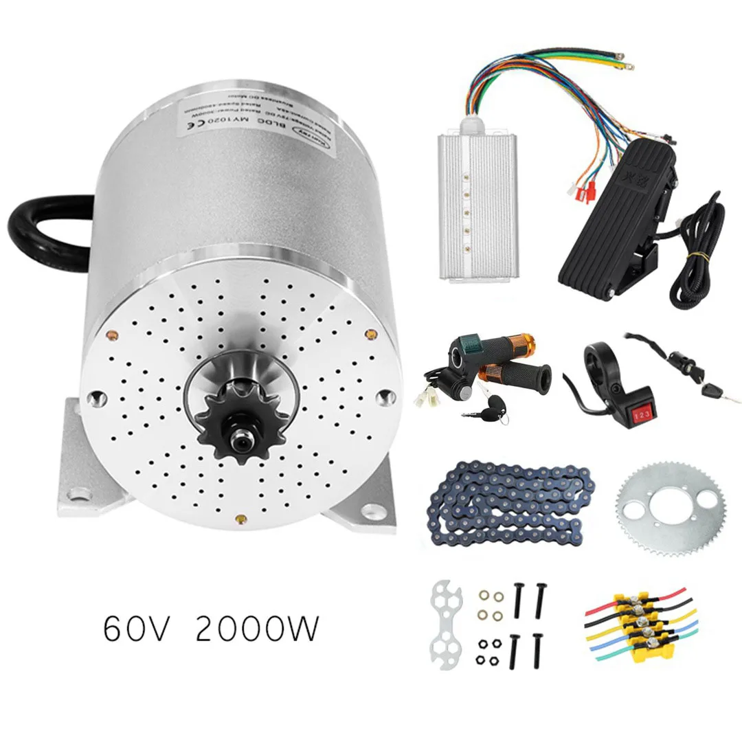 Elektrikli Motosiklet Kart Mot - Electric Motorcycle Conversion Kit 72V incelemesi ve fiyatı