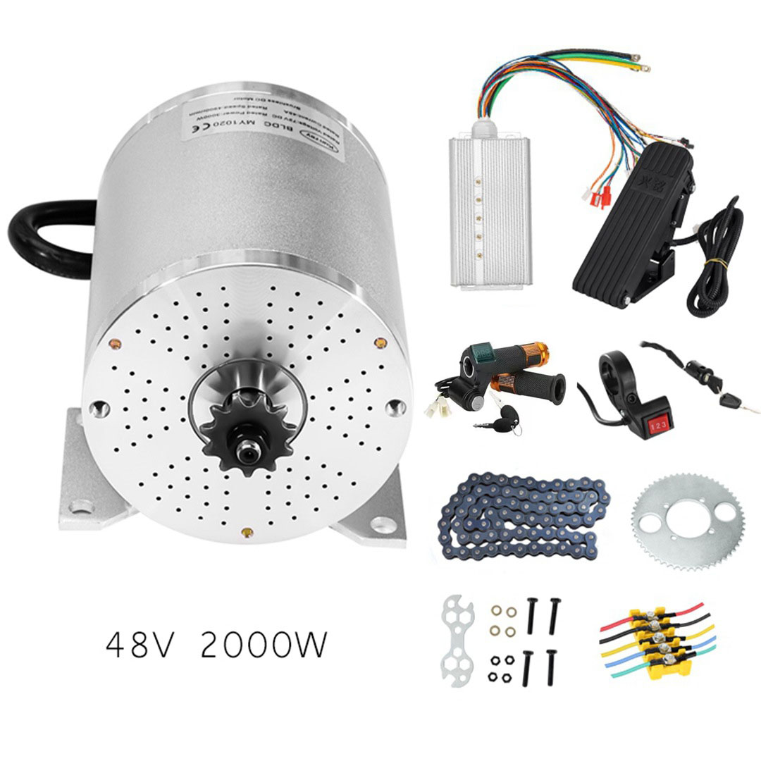 Elektrikli Motosiklet Kart Mot - Electric Motorcycle Conversion Kit 72V incelemesi ve fiyatı